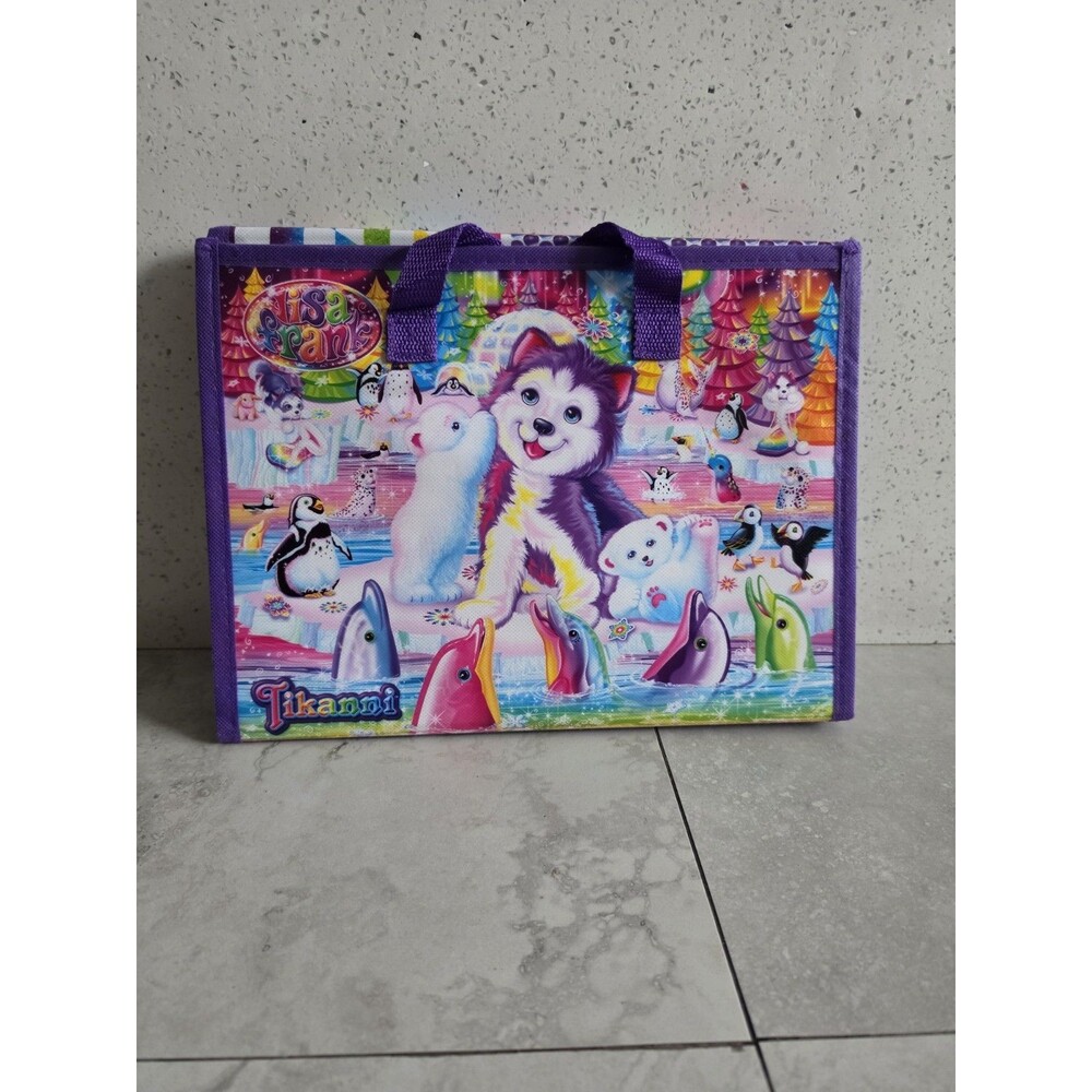 Lisa Frank Trifold Portfolio Carrying School Organizer